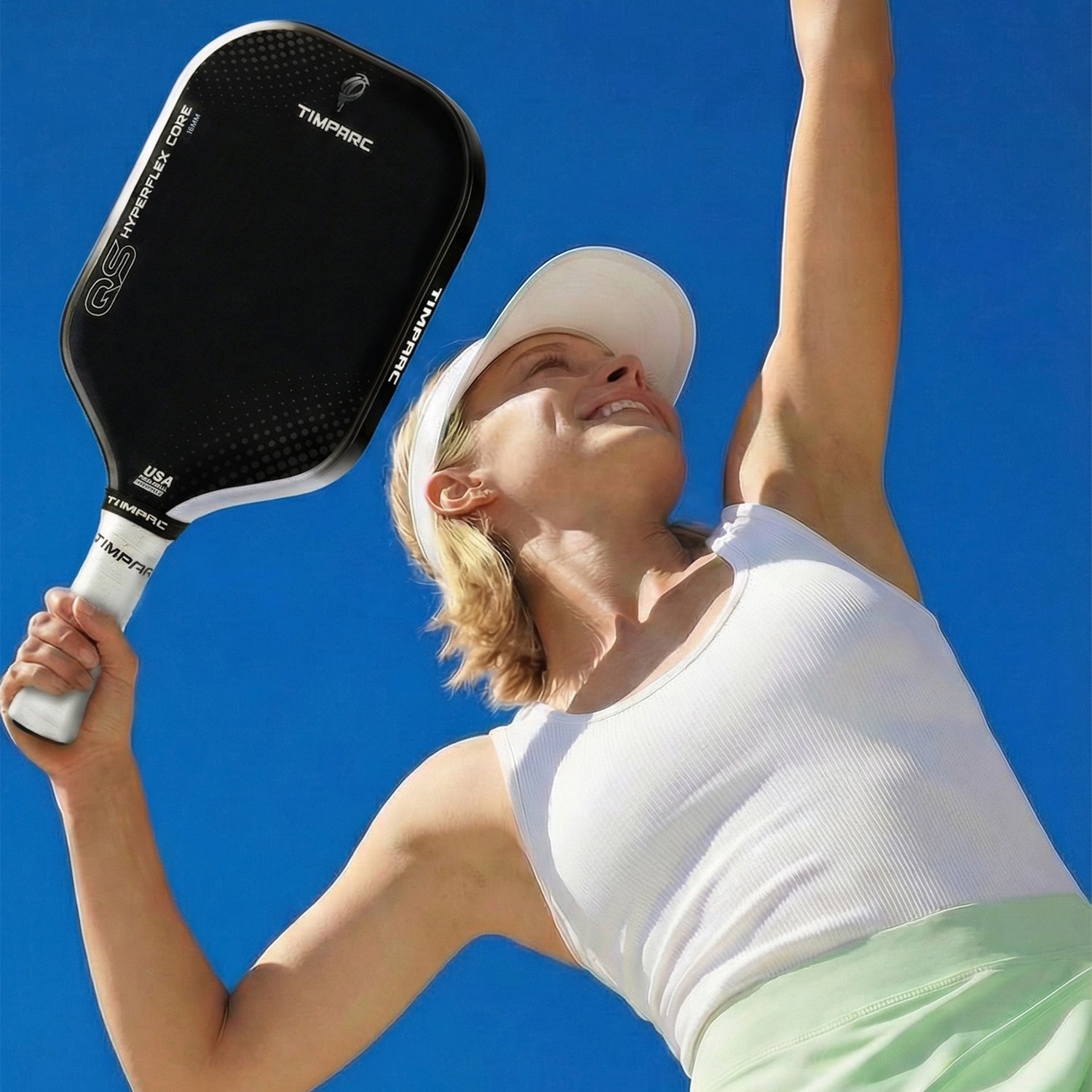 Sparrow Series GEN3 Core Carbon Fiber T800 Pickleball Paddle, 16MM Thick with Explosive Power Pickleball Racket