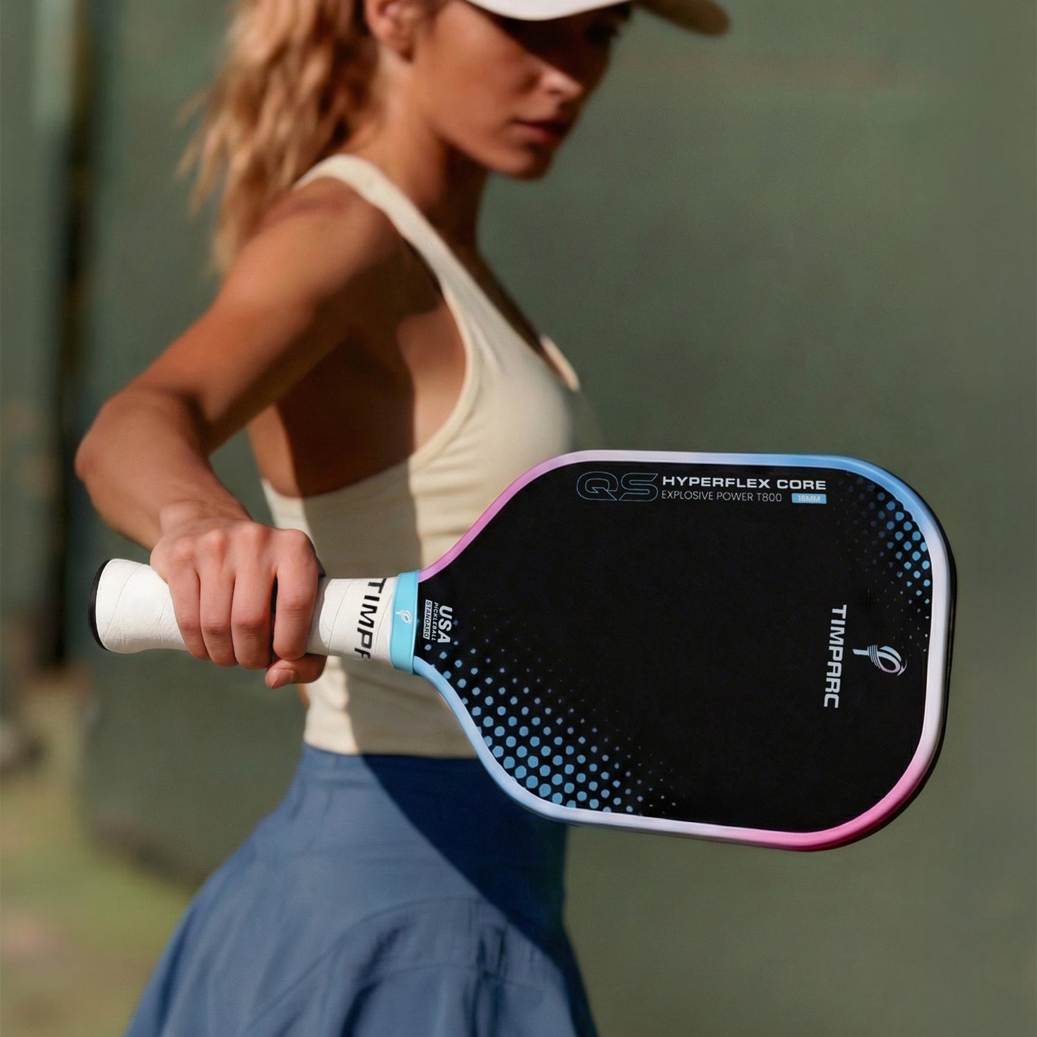Sparrow Series GEN3 Core Carbon Fiber T800 Pickleball Paddle, 16MM Thick with Explosive Power Pickleball Racket