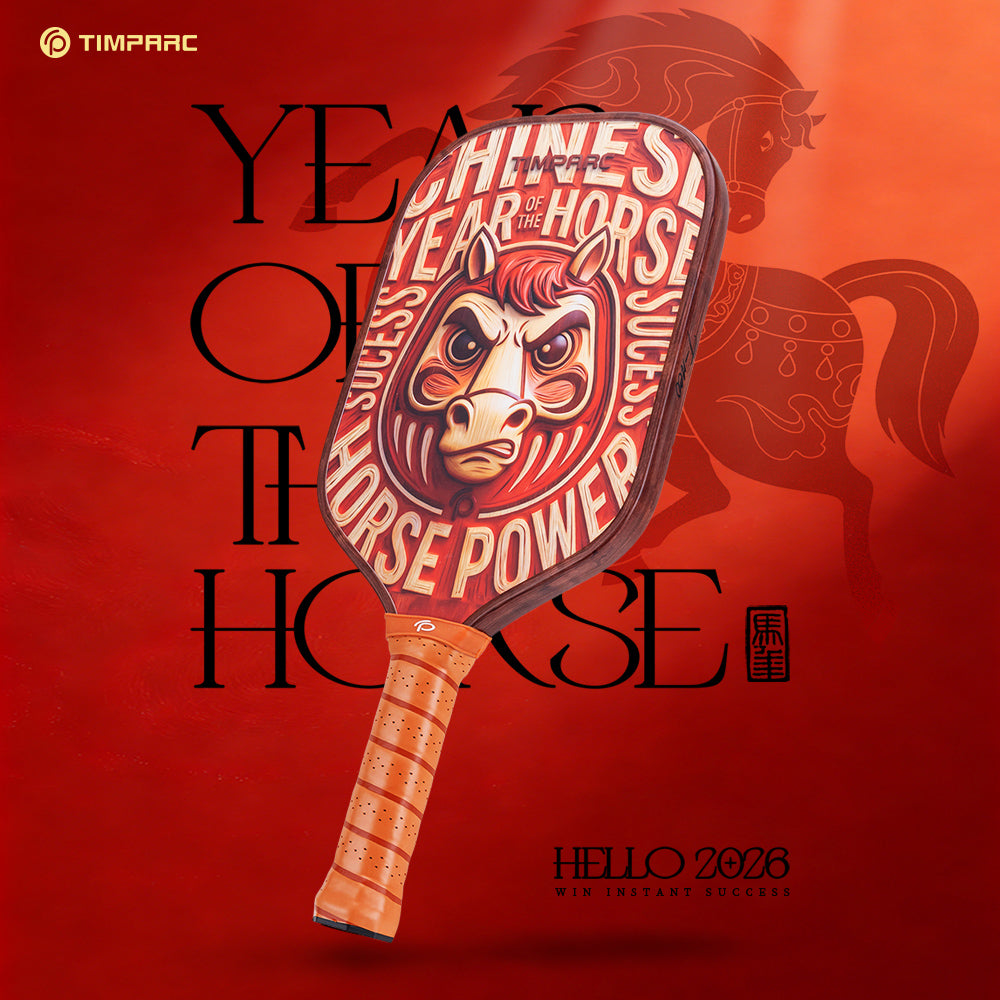 T-NEO Year of The Horse Fashion Style Pickleball Paddle,Carbon Fiber T700 Pickleball Racket