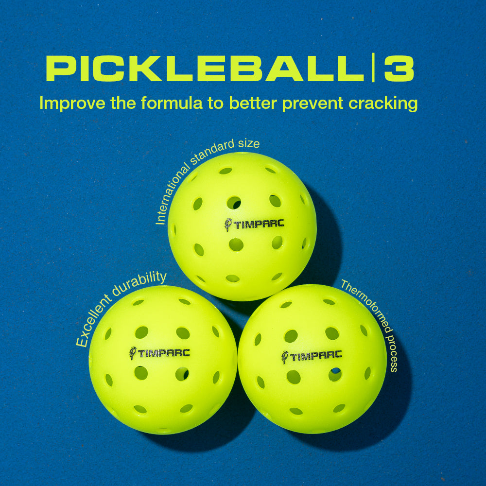 Competitive Pickleball Ball | 40 - Hole , Competition-Specific Standard Pickleball Ball
