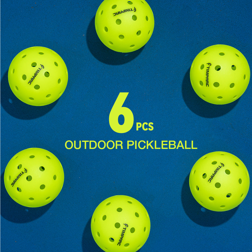Competitive Pickleball Ball | 40 - Hole , Competition-Specific Standard Pickleball Ball