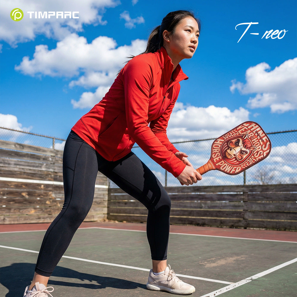 T-NEO Year of The Horse Fashion Style Pickleball Paddle,Carbon Fiber T700 Pickleball Racket